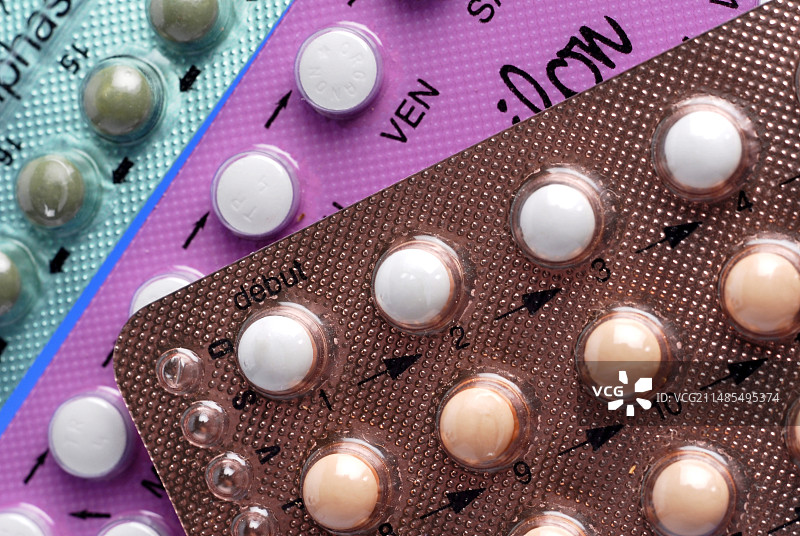 口服避孕药图片素材