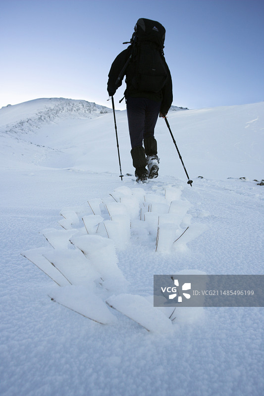 徒步旅行者图片素材