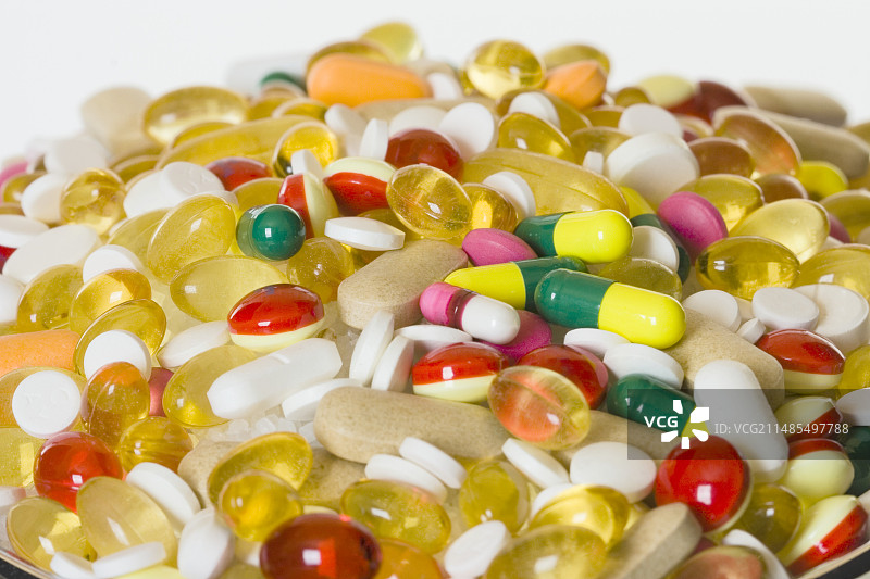 各种药丸图片素材