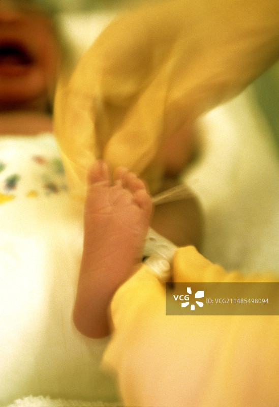 宝宝脚标签图片素材