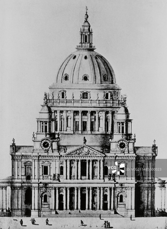 圣保罗大教堂图片素材