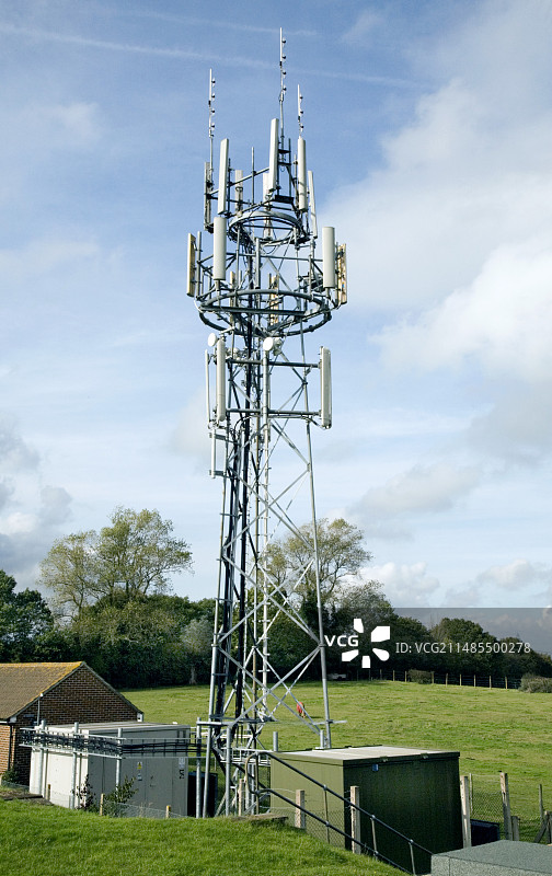移动电话桅杆图片素材