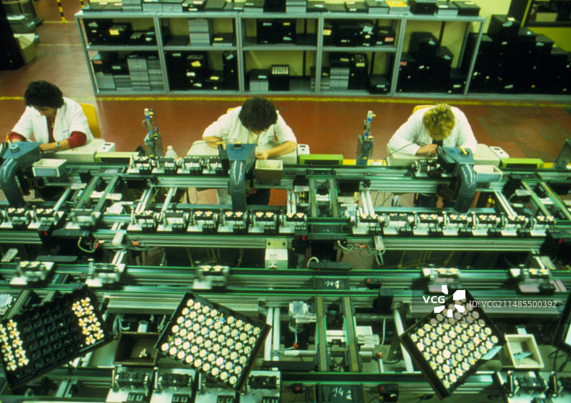 电子工厂图片素材