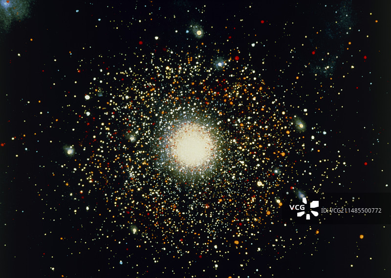 球状星团艺术作品图片素材