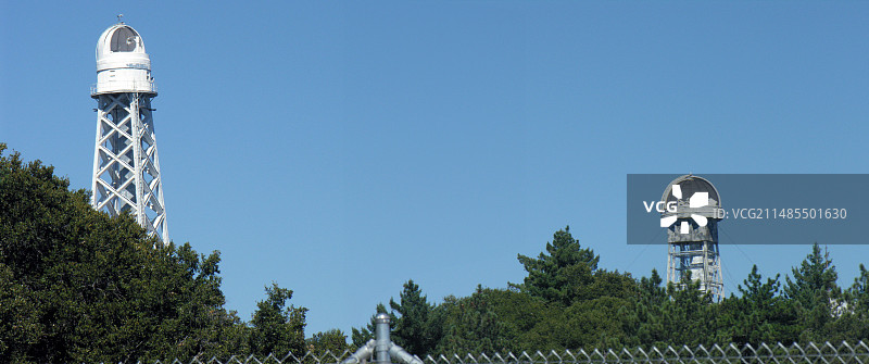 威尔逊山太阳观测塔图片素材