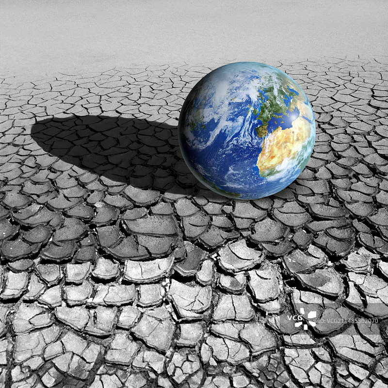 全球变暖概念艺术作品图片素材