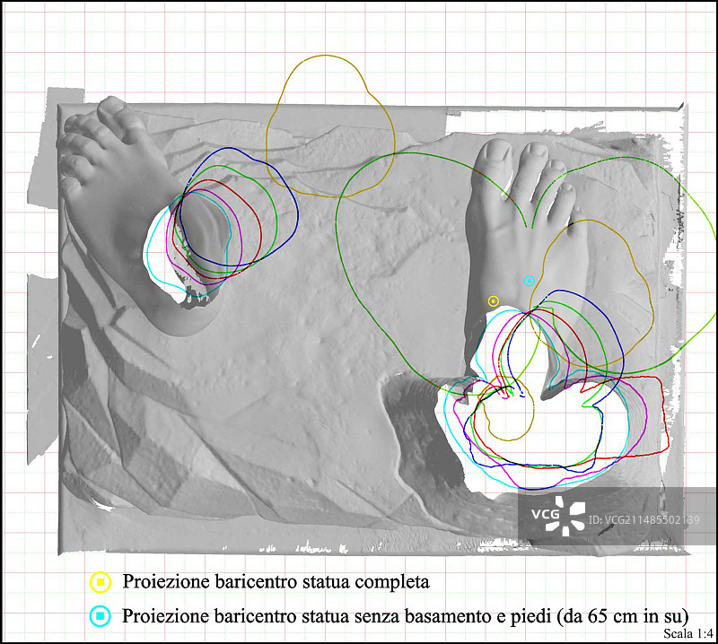 米开朗基罗《大卫》的修复图片素材