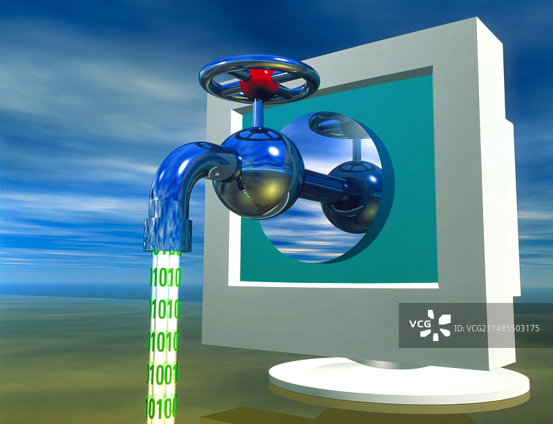 电脑信息艺术作品图片素材