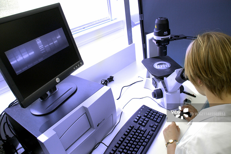 肌病基因研究图片素材