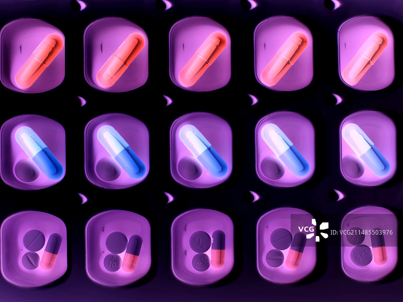 药丸整理盒图片素材