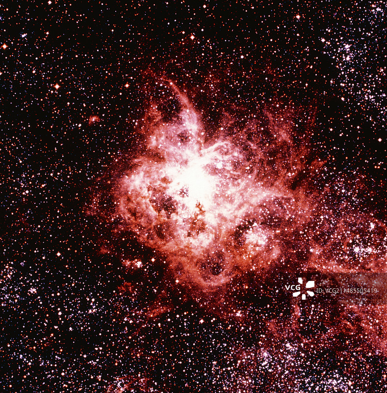 多拉多 Tarantula 星云的光学图像图片素材