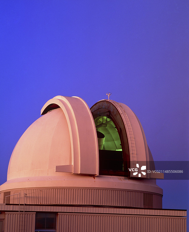 澳大利亚的英国施密特望远镜圆顶图片素材