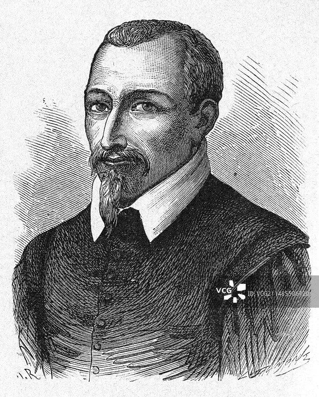 法国土壤科学家奥利维耶·德·塞雷图片素材