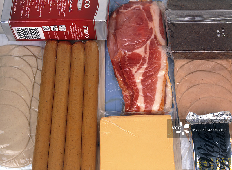 真空包装食品拼盘图片素材