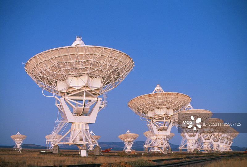 甚大天线阵（VLA）射电天线图片素材