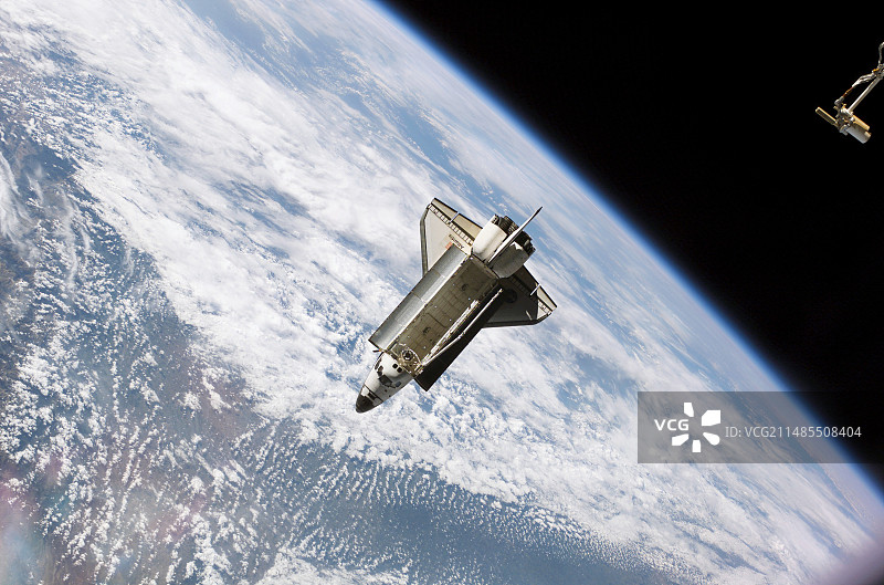 亚特兰蒂斯号航天飞机图片素材