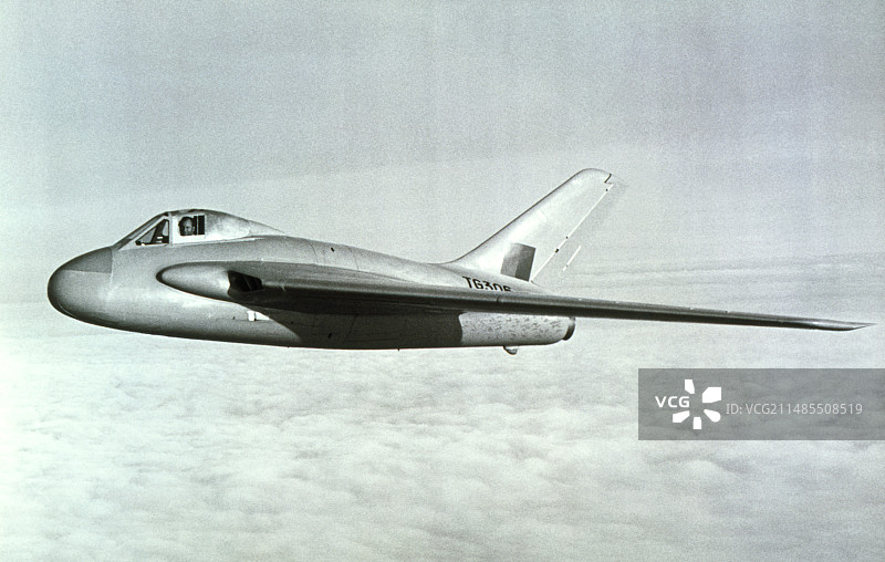 用于突破音障尝试的D.H.108 Swallow飞机图片素材