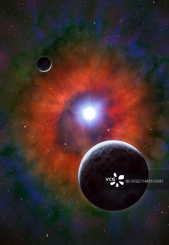 超新星艺术作品图片素材