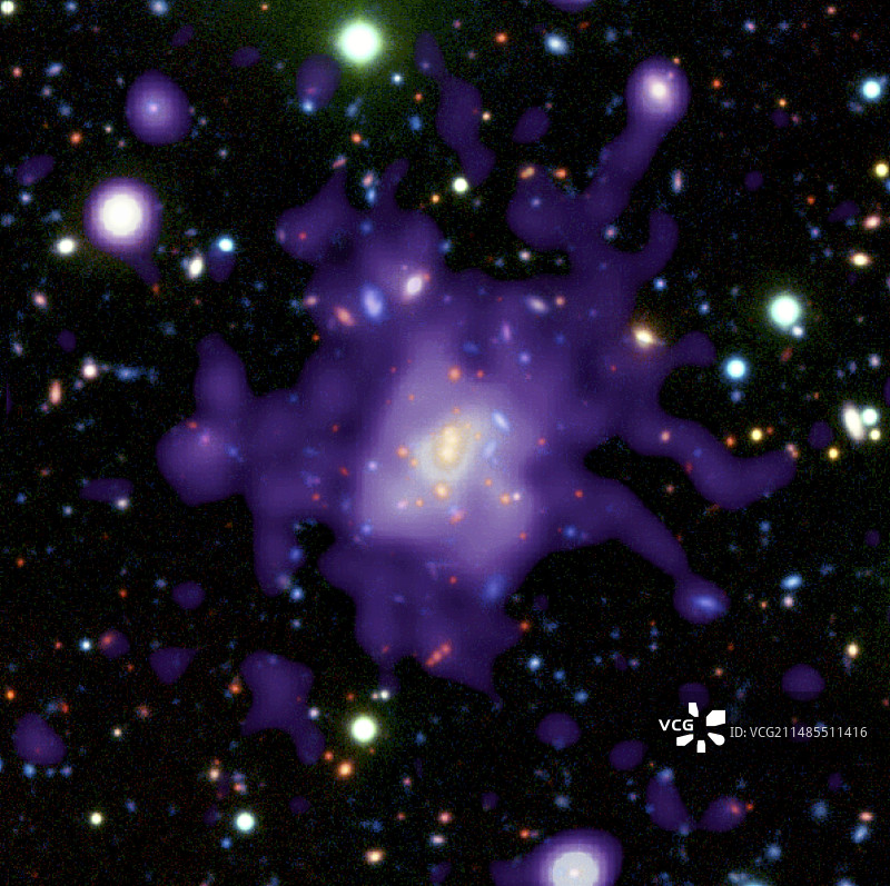 星系团RDCS 1252.9-2927图片素材