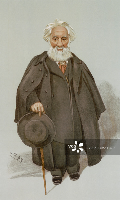 威廉·哈金斯爵士，英国天文学家图片素材