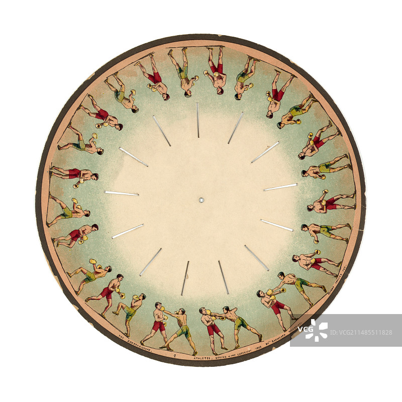 运动员拳击的活动视镜圆盘图片素材