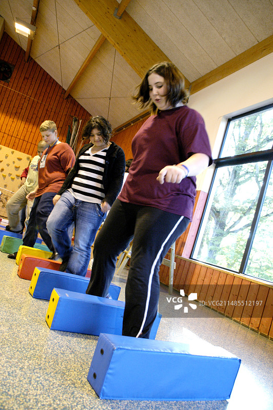 肥胖症有氧运动课程图片素材