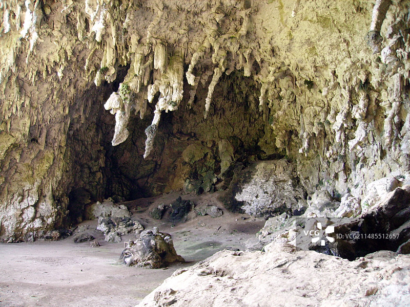 印度尼西亚弗洛勒斯岛梁布亚洞图片素材