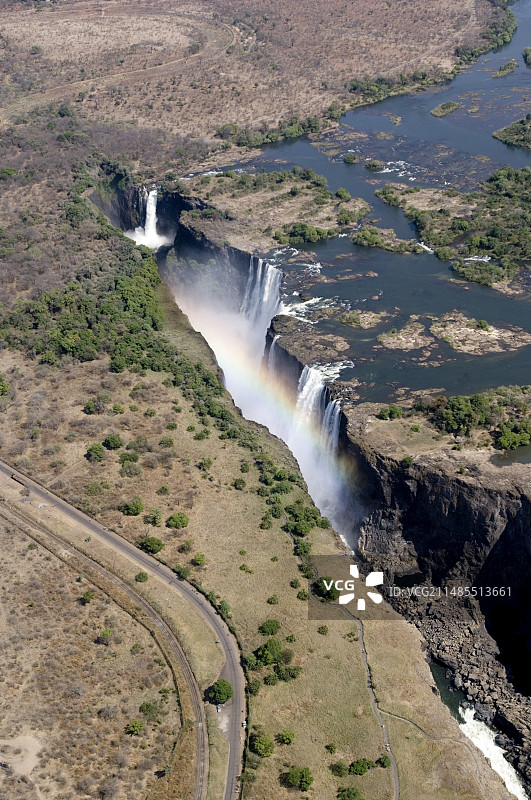 维多利亚瀑布图片素材