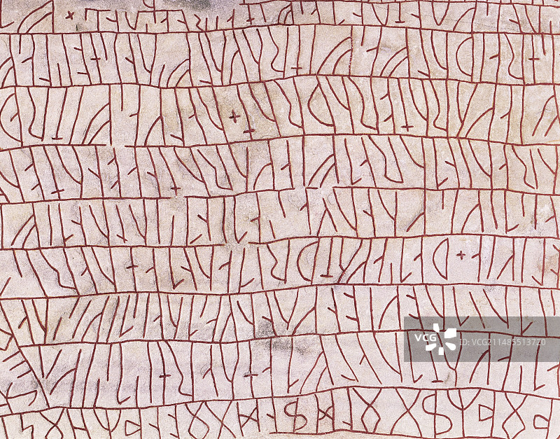 卢恩符文铭文图片素材