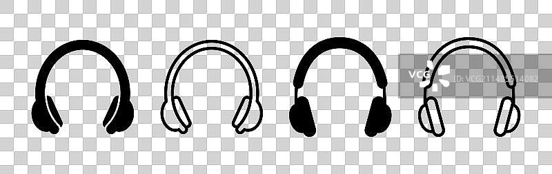 耳机图标图片素材