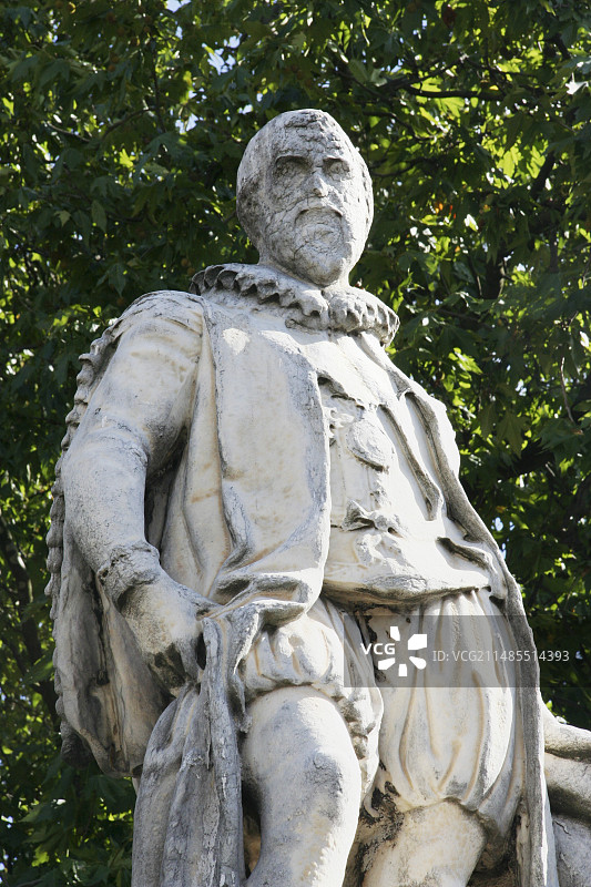 酸雨侵蚀的石像图片素材