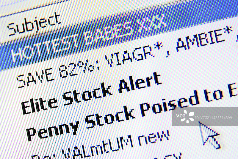 垃圾邮件图片素材