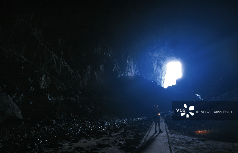 鹿洞内部图片素材