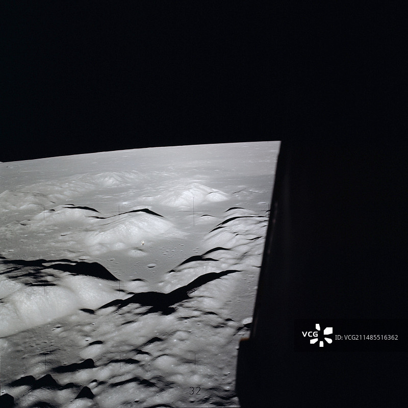 月球轨道上的金牛座-利特罗景象图片素材