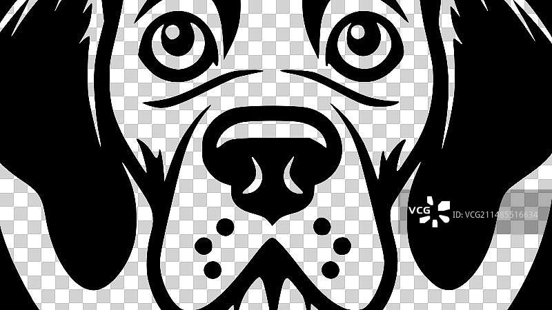 狗-高品质的标志-理想的t恤图片素材