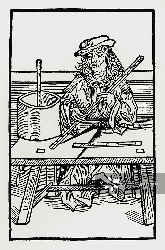 量具员插画(1515)图片素材