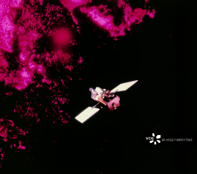 极端紫外线探测器（EUVE）的艺术家印象图片素材