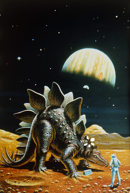 宇宙博物馆II插画图片素材