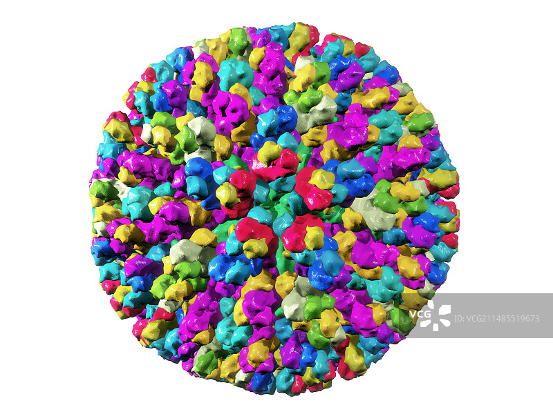 蓝舌病毒颗粒图片素材