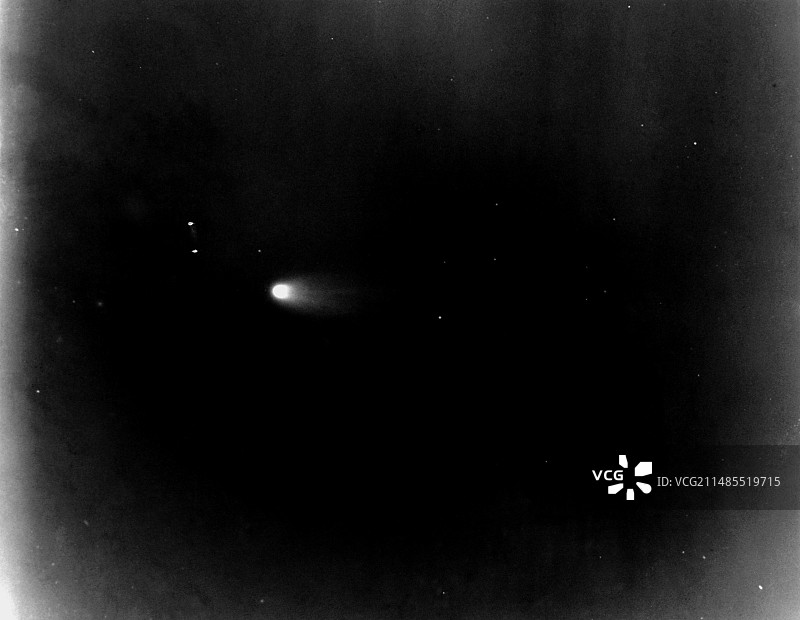 哈雷彗星，1910年图片素材