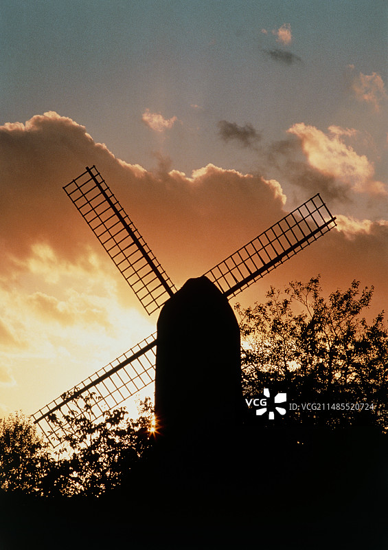 英格兰的风车图片素材