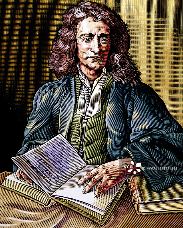 艾萨克·牛顿图片素材