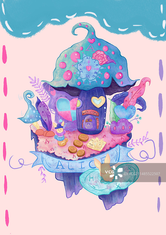 萌幻仙岛图片素材