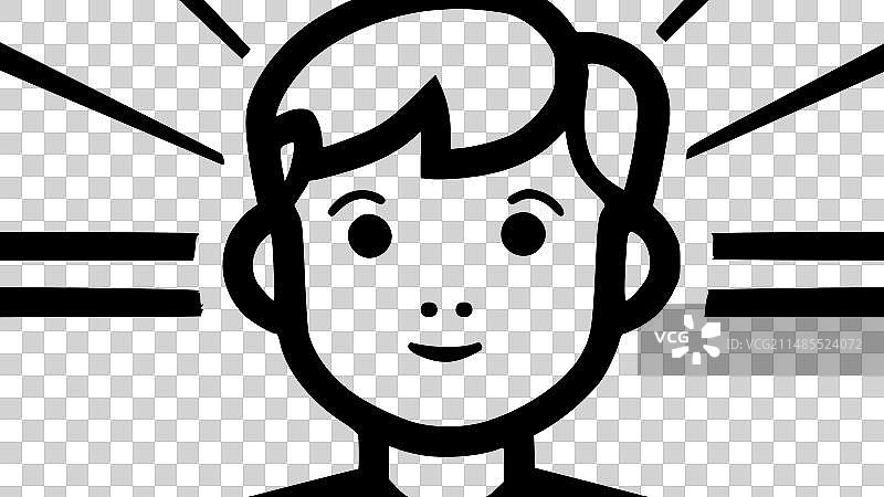 彩色玻璃 - 黑白图片素材