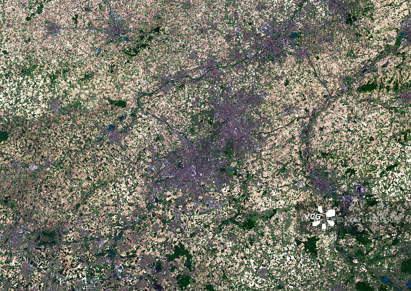 里尔卫星图像图片素材