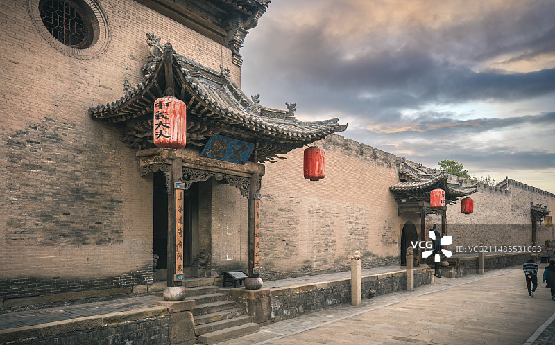 山西省常家庄园图片素材