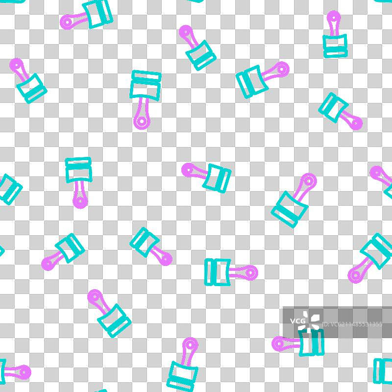 无缝图案上的发动机活塞线条图标图片素材