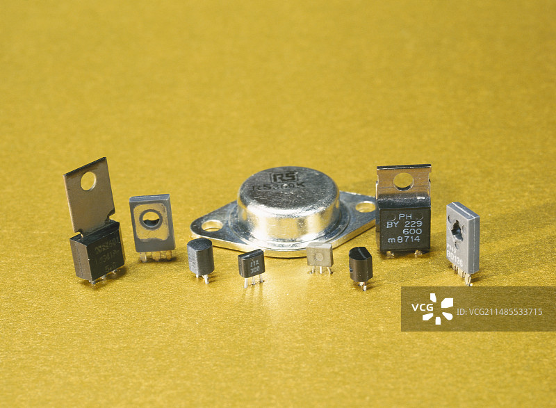 电子电路板组件图片素材