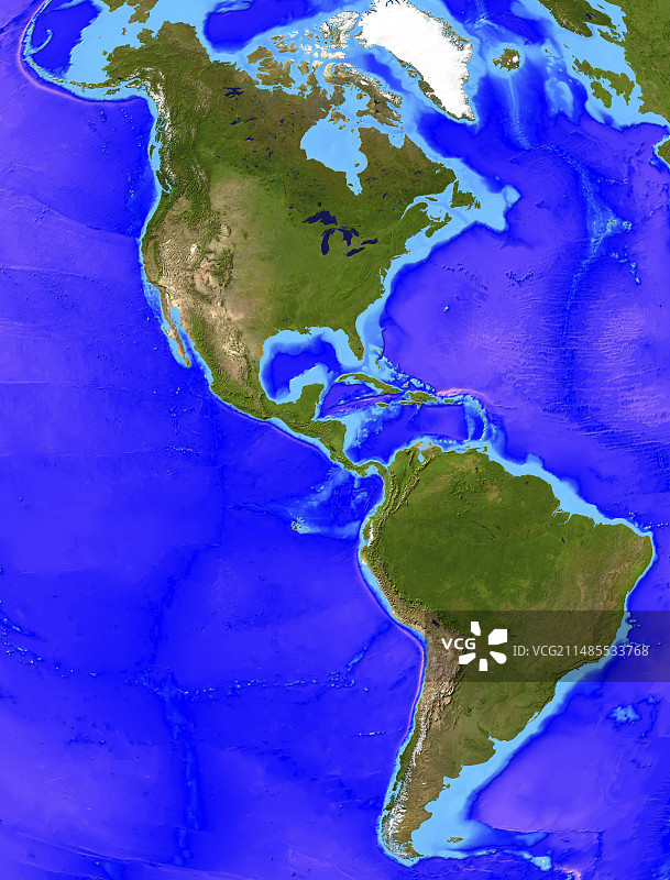 北美洲和南美洲图片素材