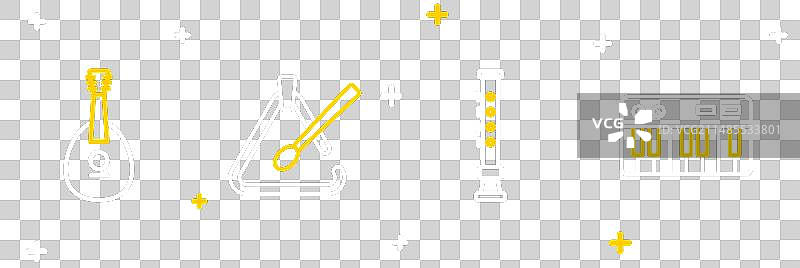 线性音乐合成器长笛三角音乐图片素材